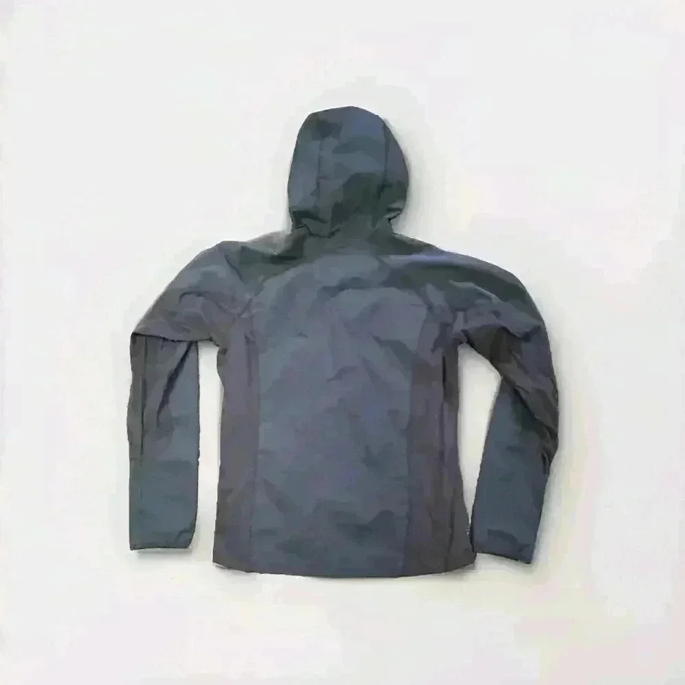 columbia jacket black softshell hooded woman size Medium 4531 - Picture 2 of 7